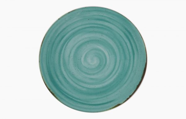PRATO COUPE Ø24CM RUSTICO VERDE